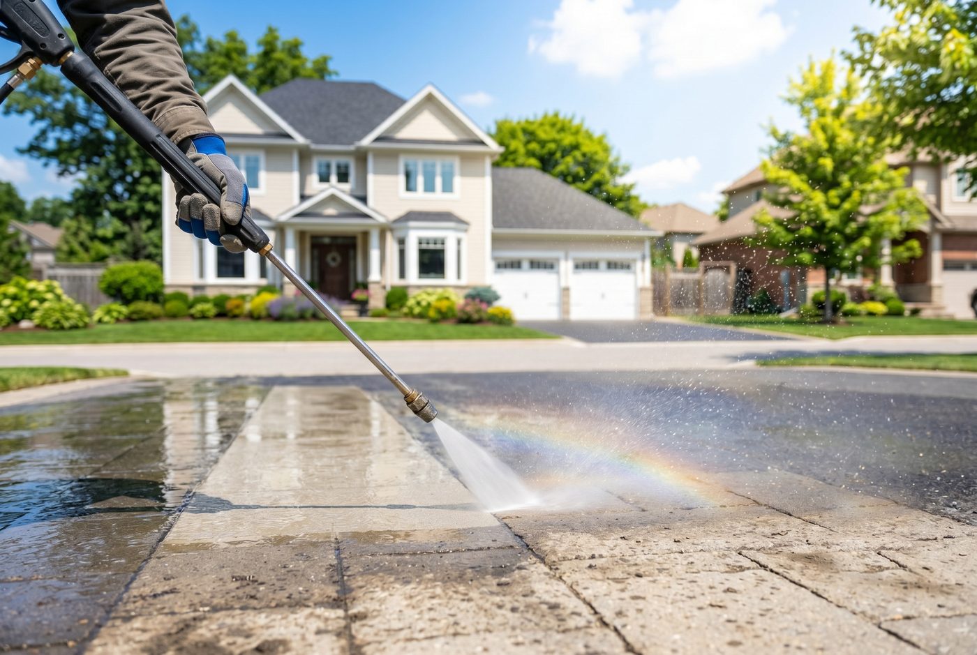 Pressure Washing in Barrie, Ontario